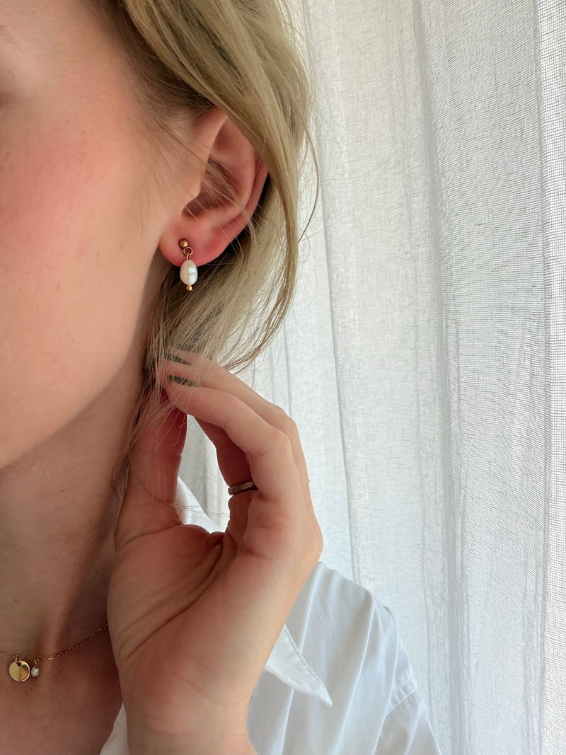 Náušnice Pearl Stud