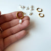 Náušnice Pearl Hoops Menor