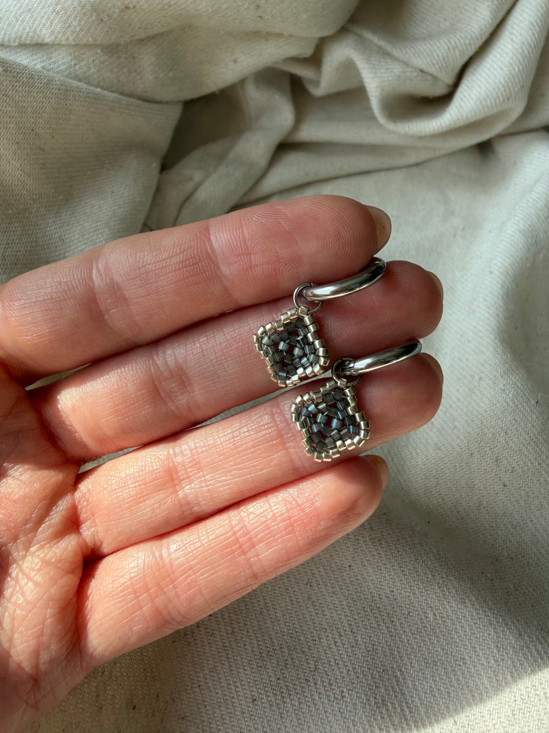 Náušnice CLOVERS Silver