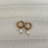 Náušnice Pearl Hoop Maior