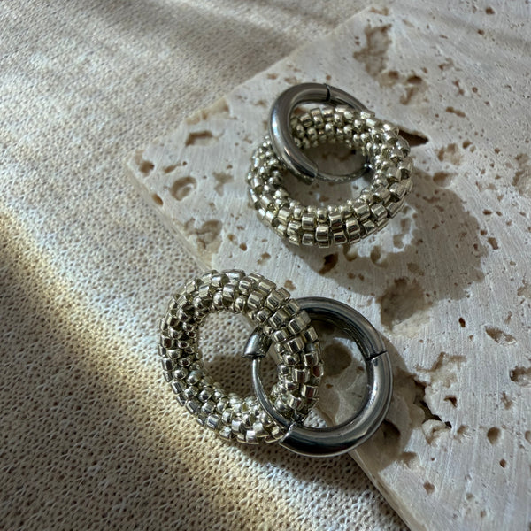 Náušnice PEYOTE Silver