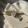 Náušnice TRIANGLE Crystal Silver