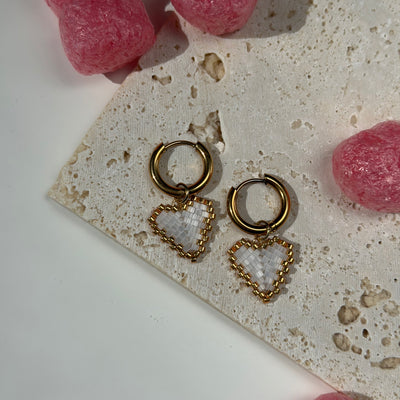 Náušnice HEARTS Gold