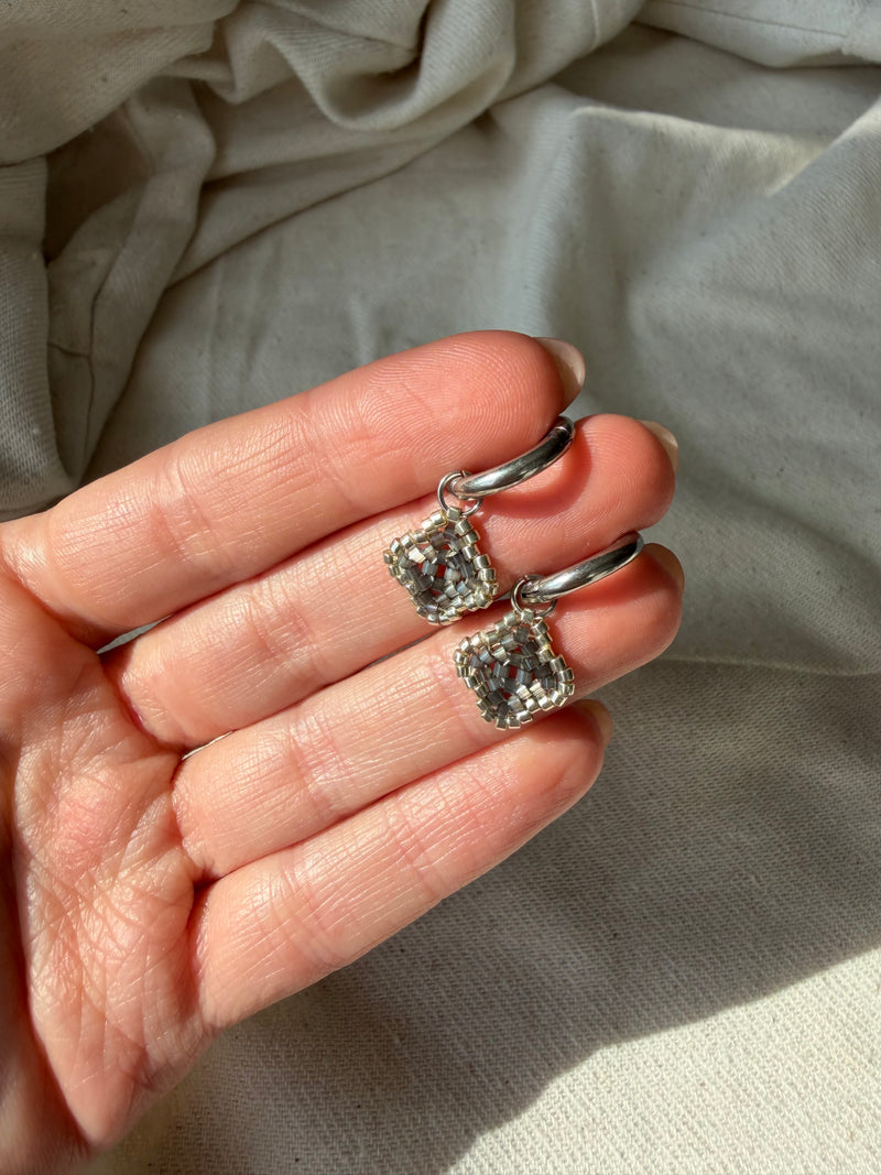 Náušnice CLOVERS Silver