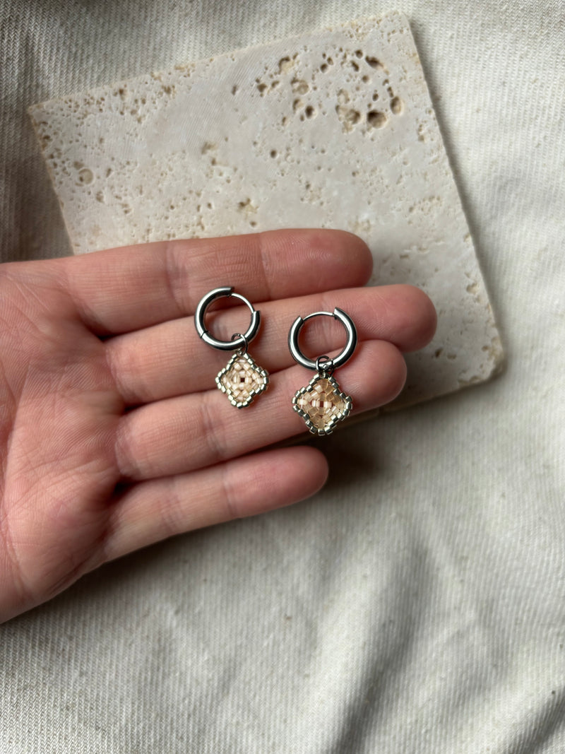 Náušnice CLOVERS Silver